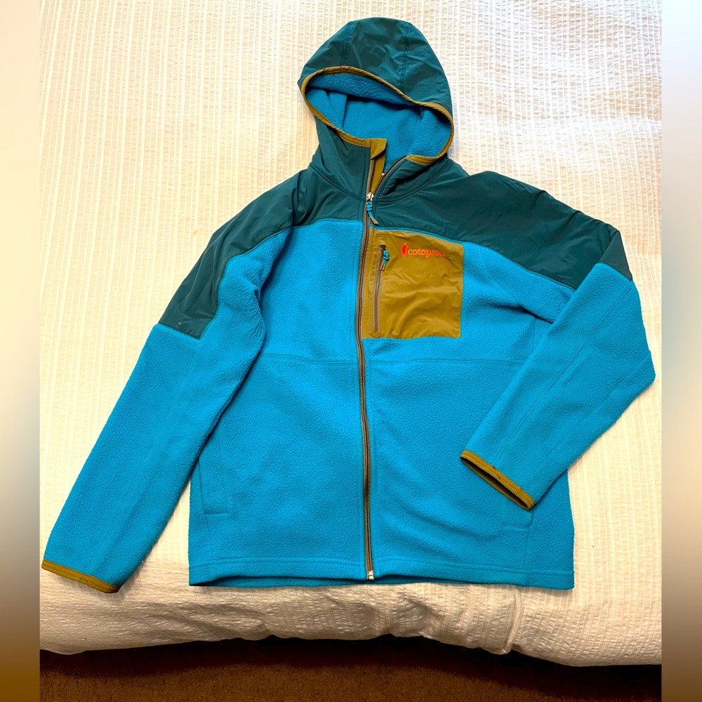 Cotopaxi Abrazo hooded full zip fleece